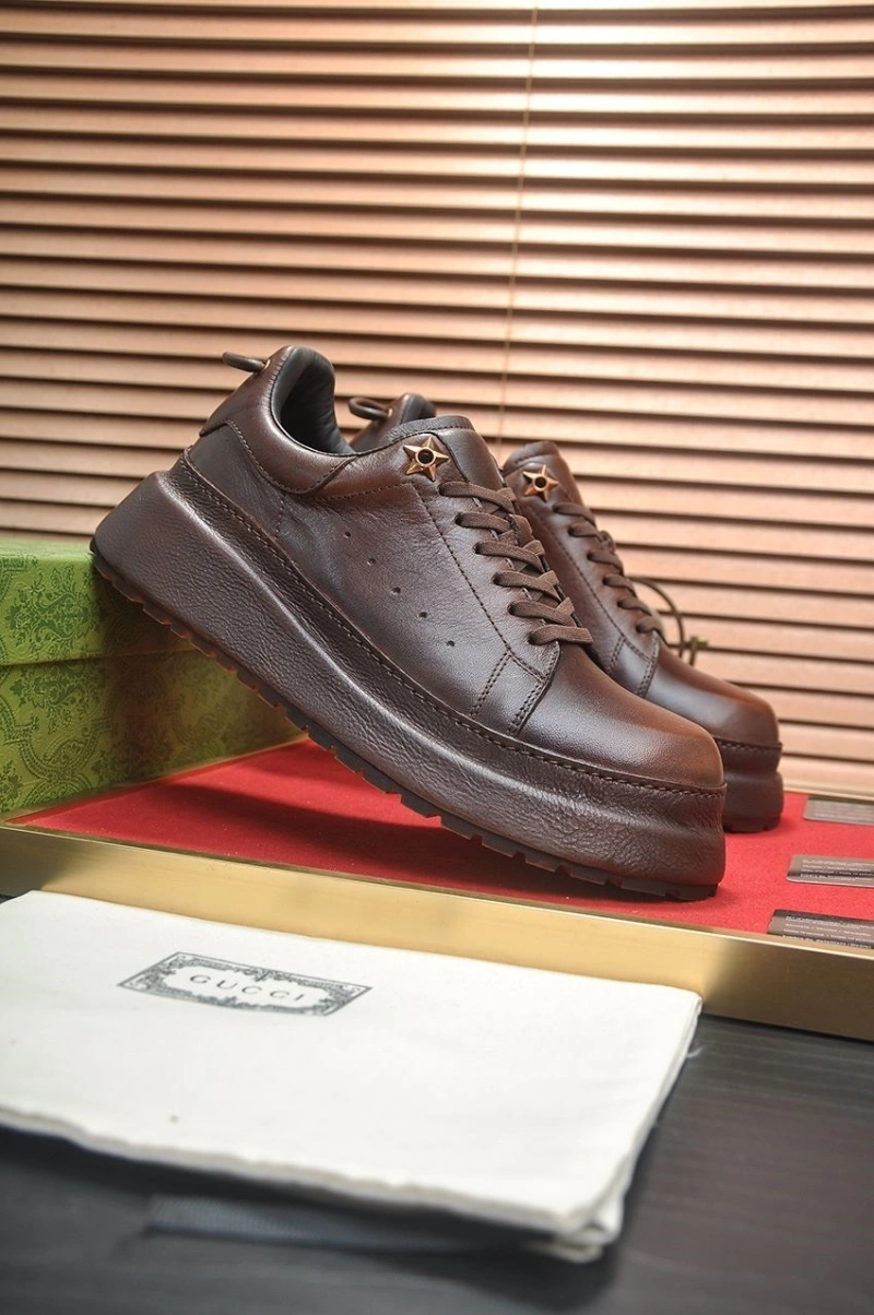 Bright Gxccx Leather Shoes 166621