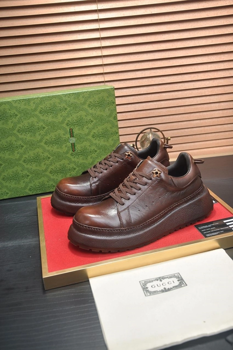 Bright Gxccx Leather Shoes 166621