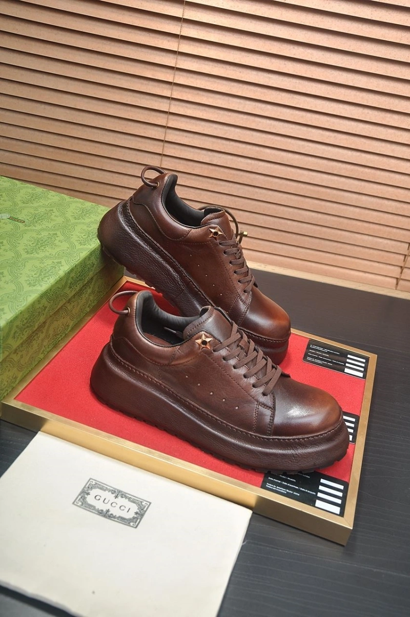 Bright Gxccx Leather Shoes 166621