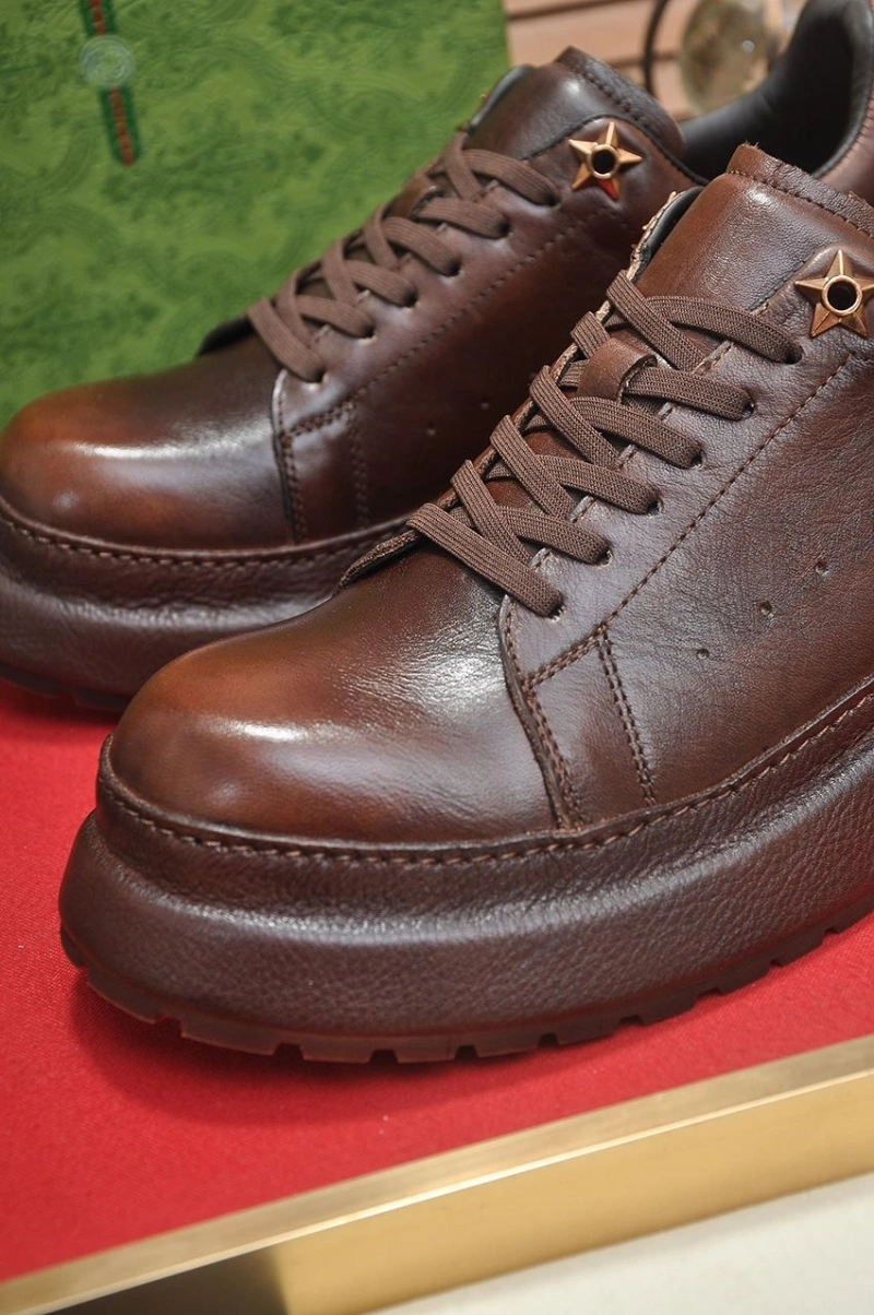 Bright Gxccx Leather Shoes 166621