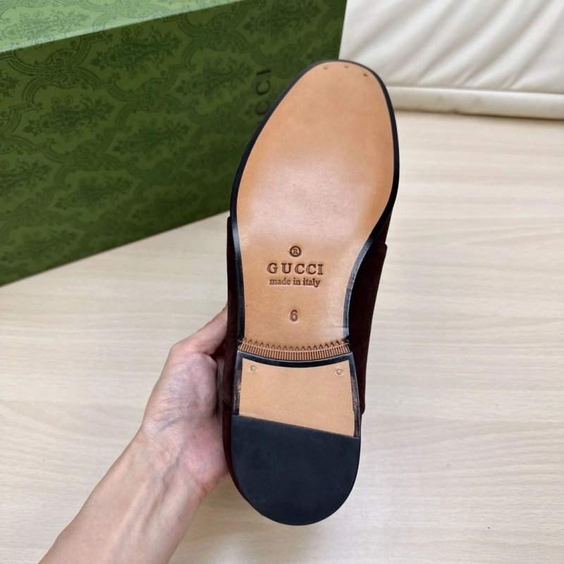 Affordable Gxccx Leather Shoes 166618