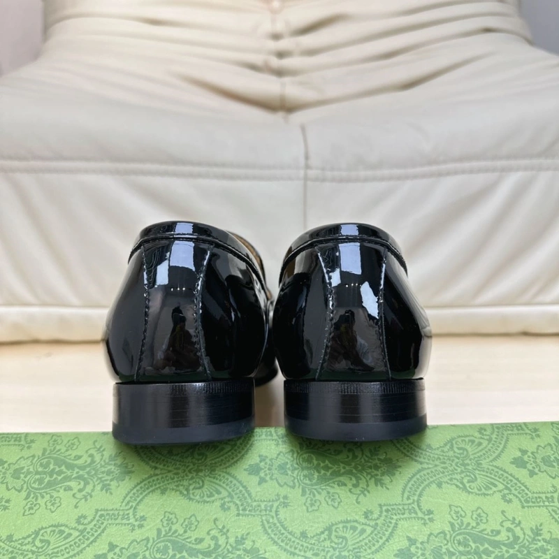 Trendy Gxccx Leather Shoes 166616