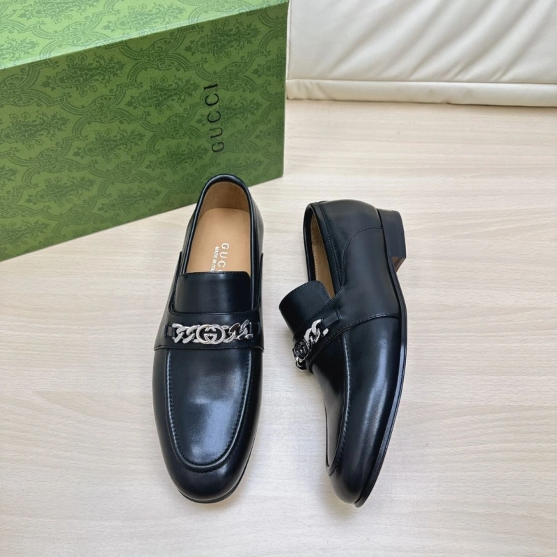 Practical Gxccx Leather Shoes 166611