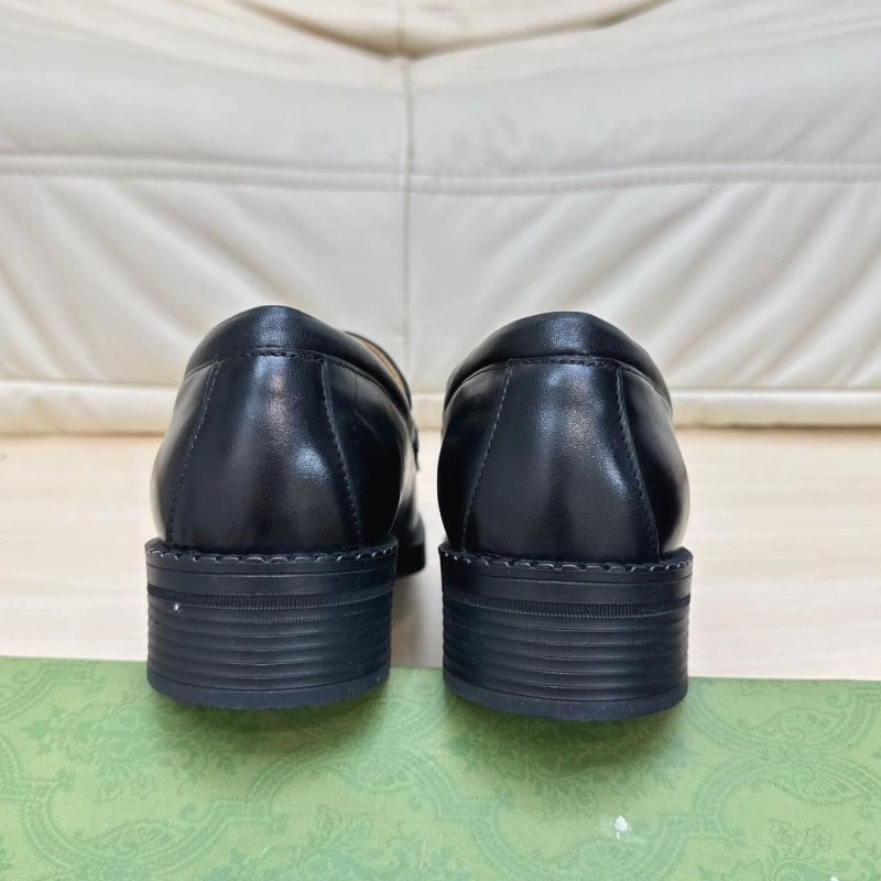 Minimalist Gxccx Leather Shoes 166609