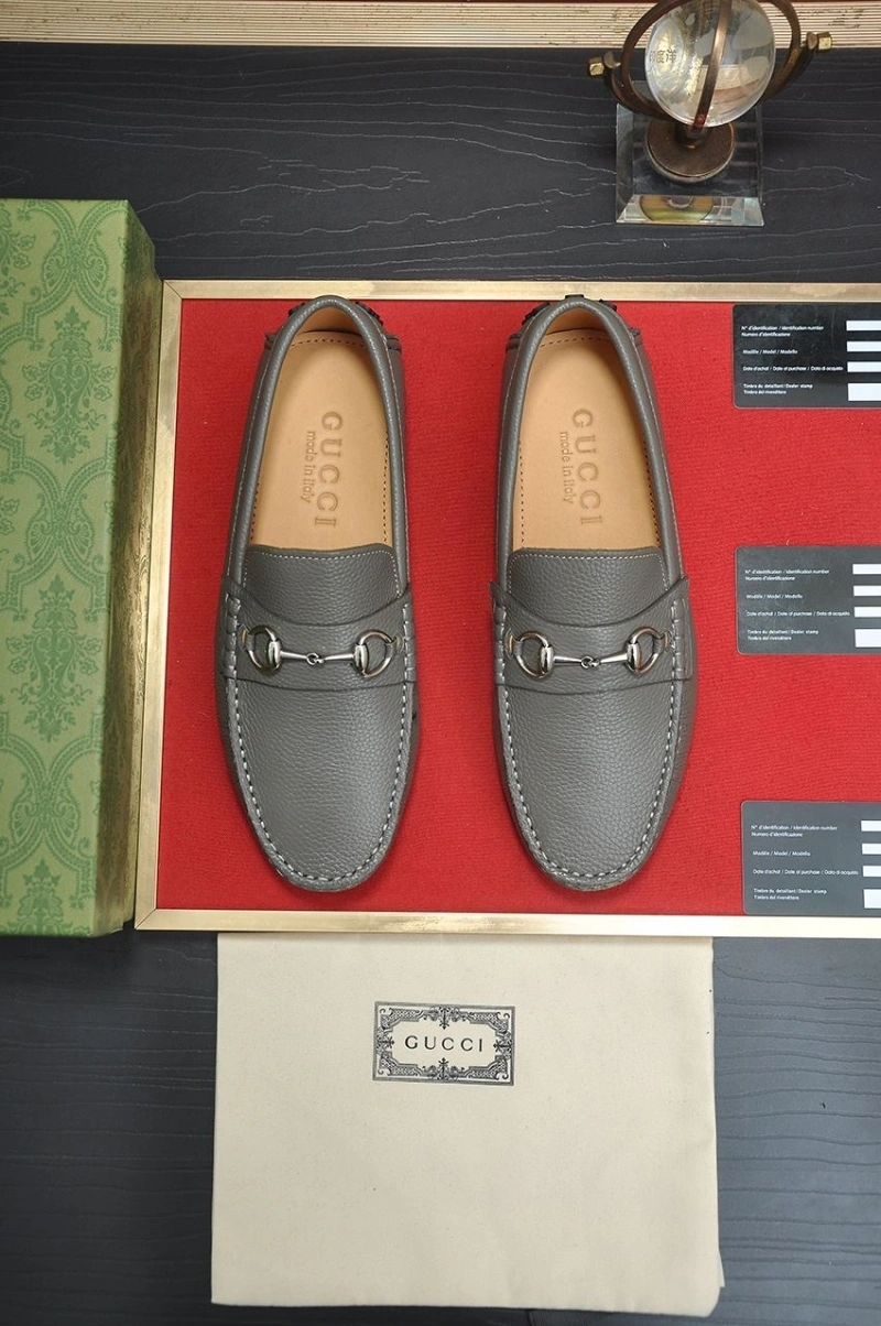 Trendy Gxccx Leather Shoes 166597