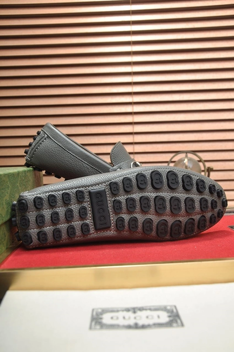 Trendy Gxccx Leather Shoes 166597