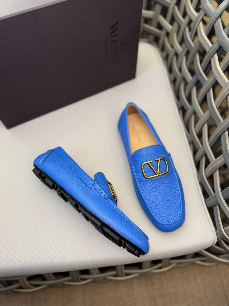 Functional Vxlxntino Leather Shoes 233161