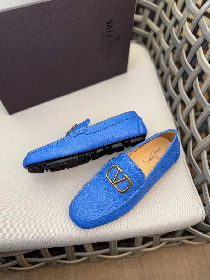 Functional Vxlxntino Leather Shoes 233161