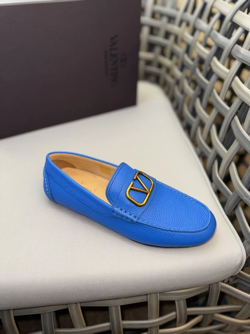 Functional Vxlxntino Leather Shoes 233161