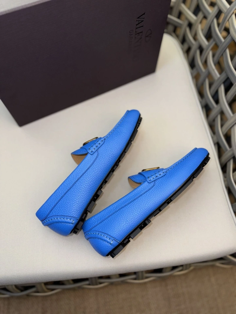 Functional Vxlxntino Leather Shoes 233161