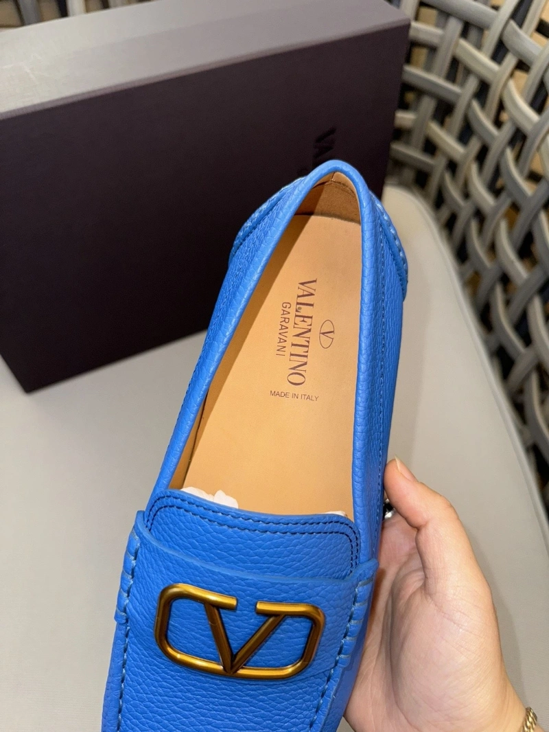 Functional Vxlxntino Leather Shoes 233161