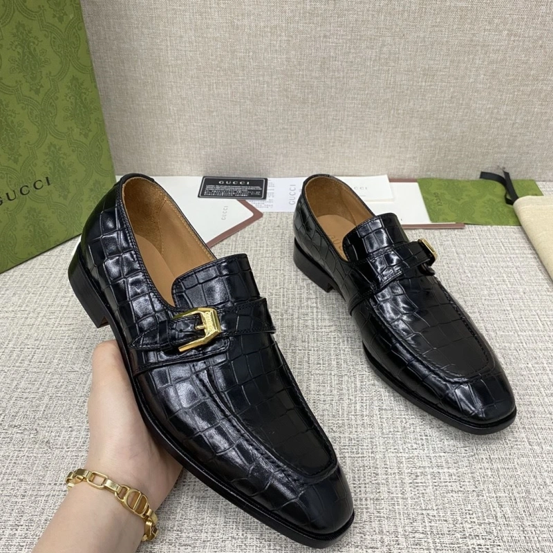 Gxccx Leather Shoes Bright 166580