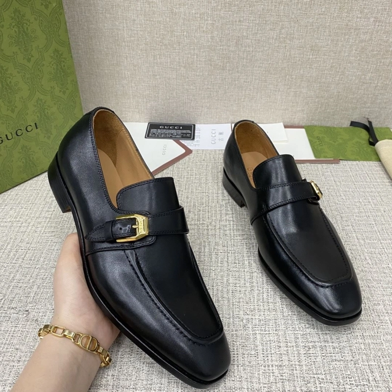 Versatile Gxccx Leather Shoes 166577