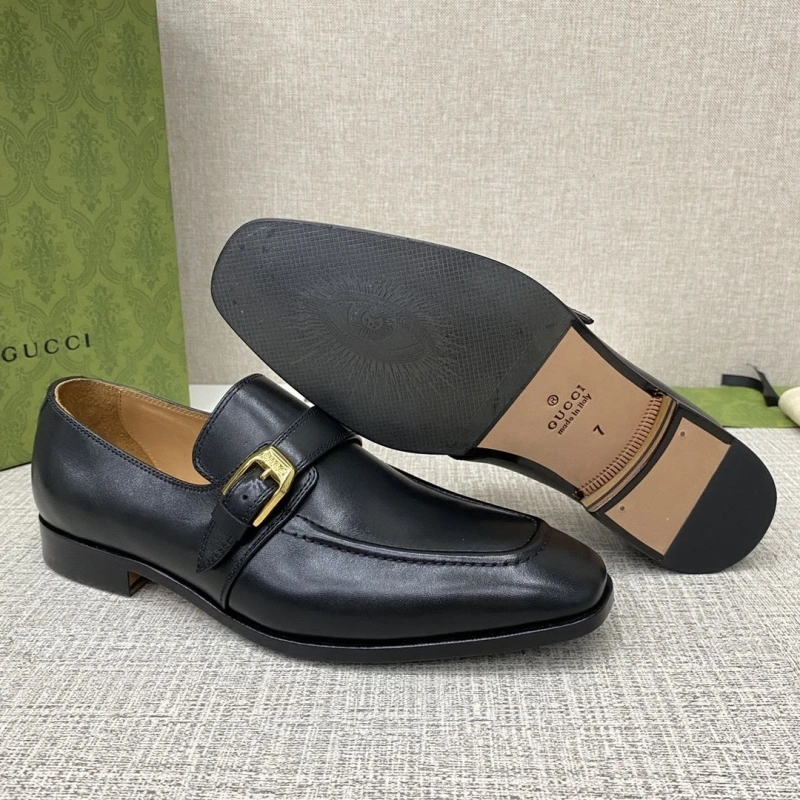 Versatile Gxccx Leather Shoes 166577