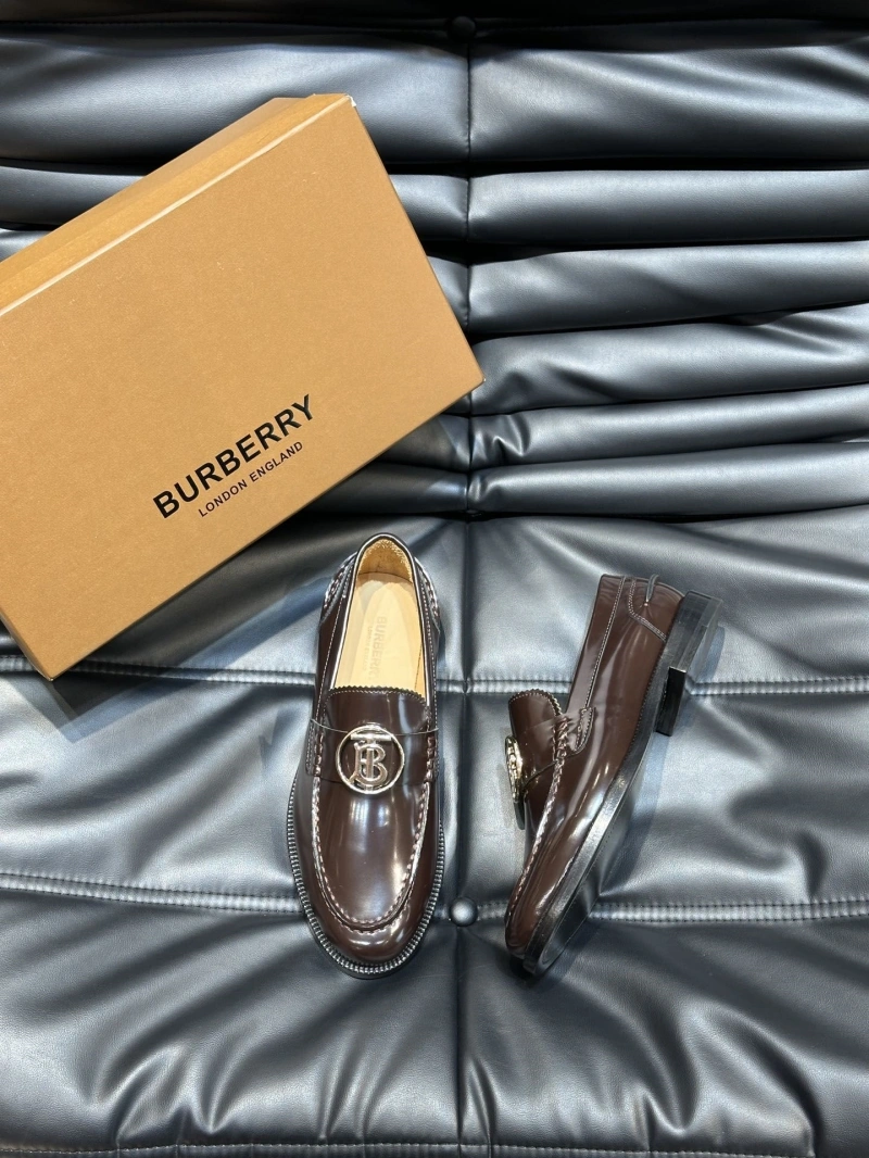 Vibrant Bxrbxrry Leather Shoes 115608