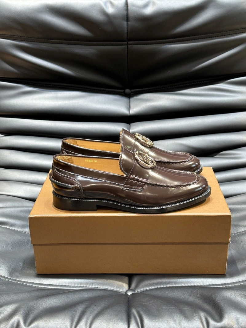Vibrant Bxrbxrry Leather Shoes 115608