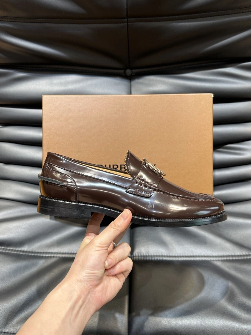 Vibrant Bxrbxrry Leather Shoes 115608