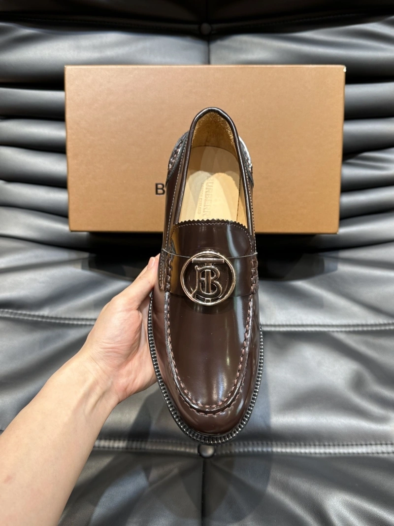 Vibrant Bxrbxrry Leather Shoes 115608