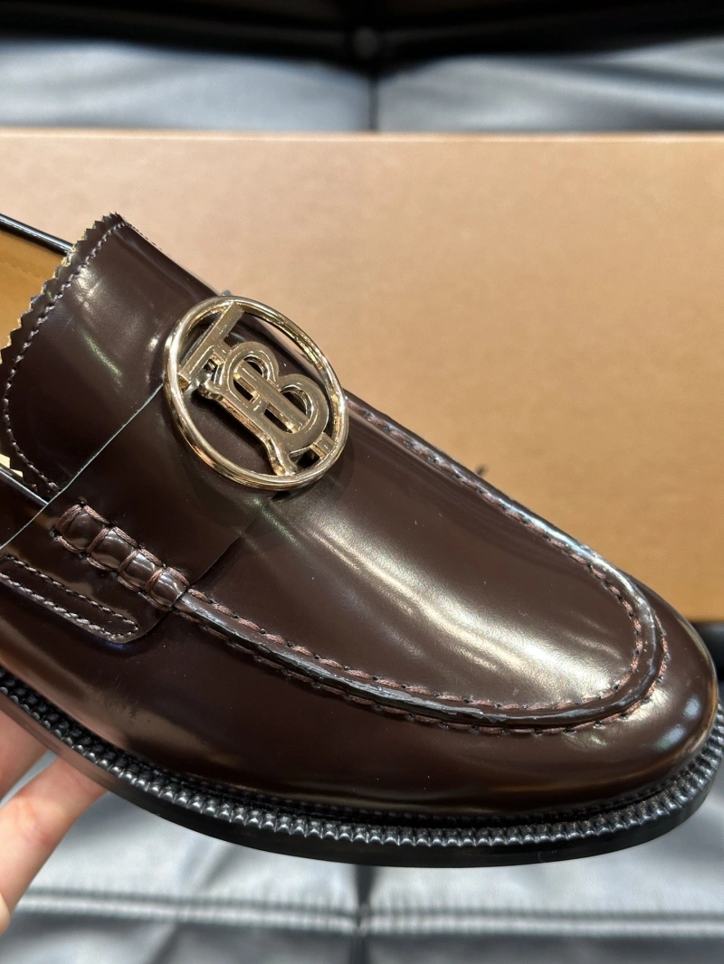 Vibrant Bxrbxrry Leather Shoes 115608