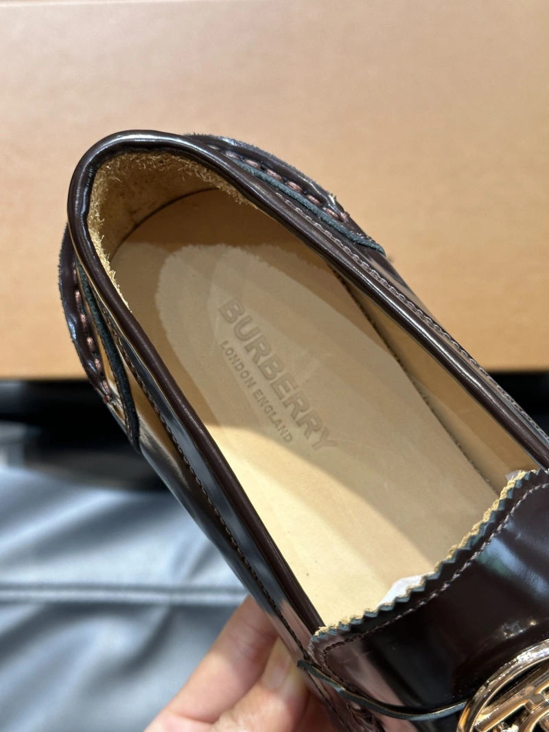 Vibrant Bxrbxrry Leather Shoes 115608