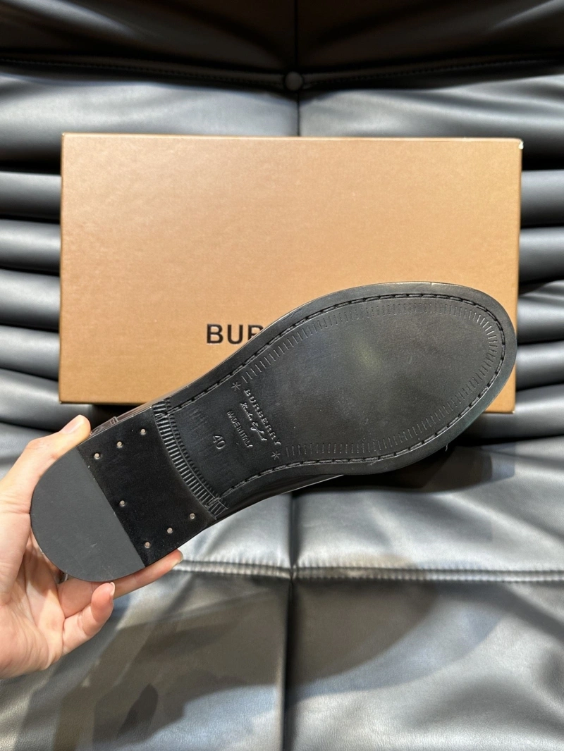 Vibrant Bxrbxrry Leather Shoes 115608