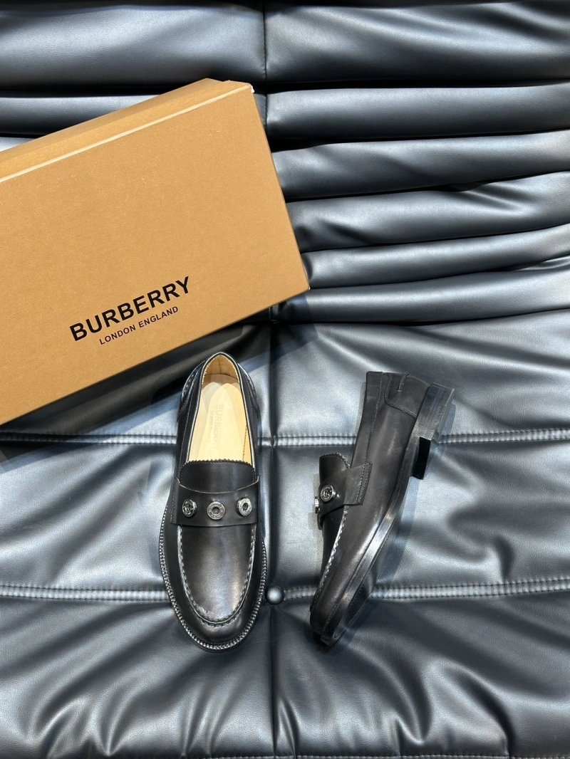 Versatile Bxrbxrry Leather Shoes 115599