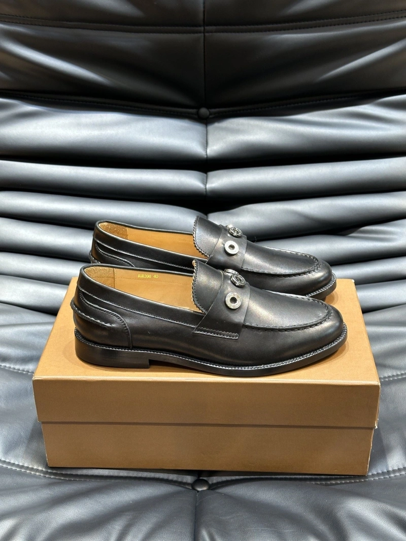Versatile Bxrbxrry Leather Shoes 115599