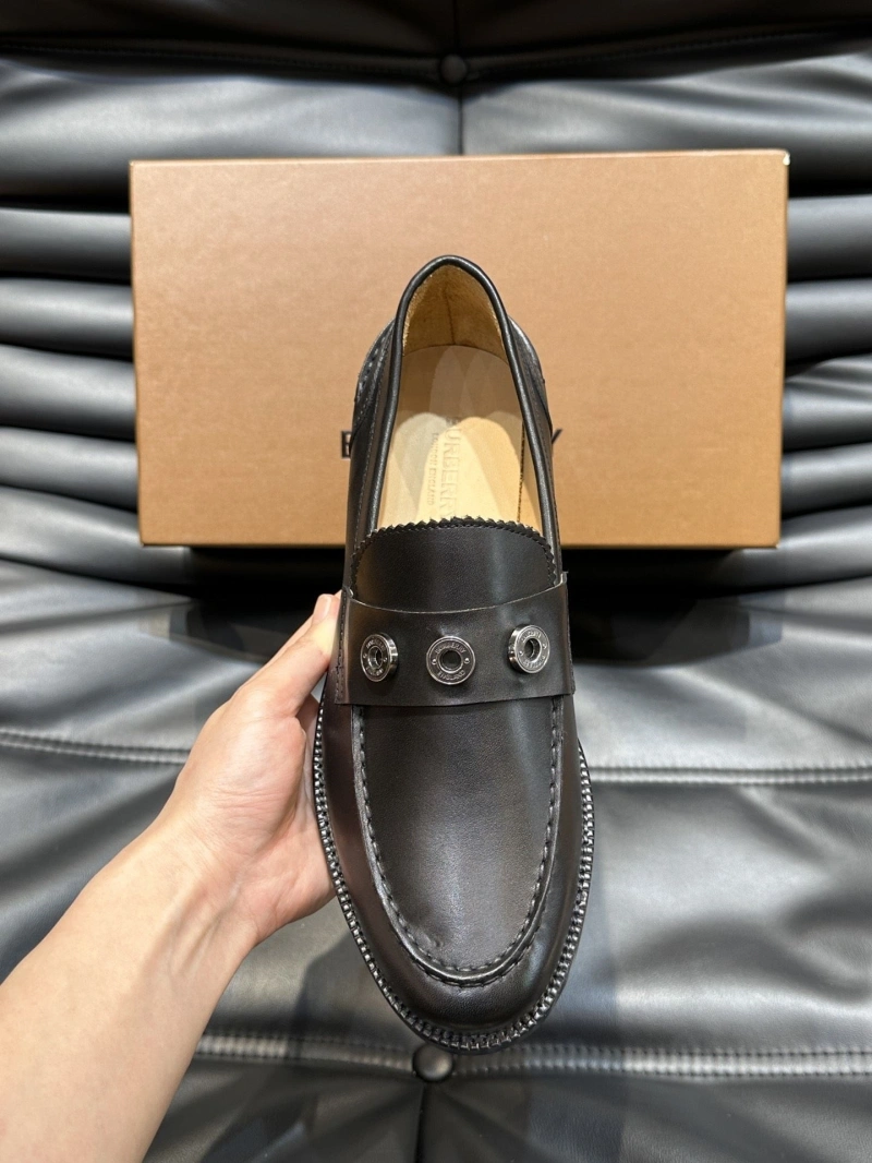 Versatile Bxrbxrry Leather Shoes 115599