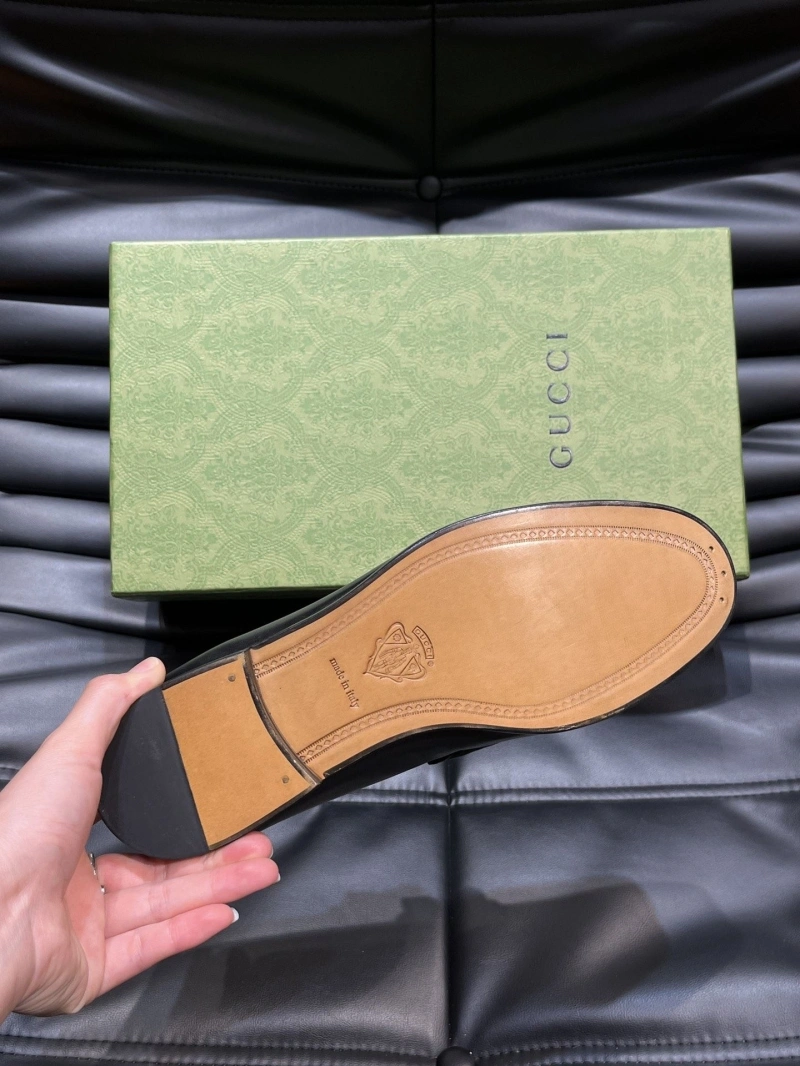 Gxccx Leather Shoes Flexible 166559