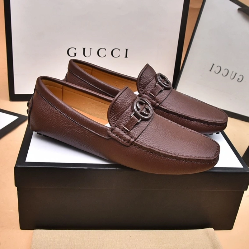 Gxccx Leather Shoes Flexible 166550