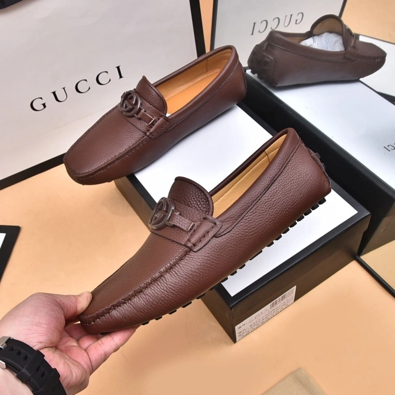 Gxccx Leather Shoes Flexible 166550