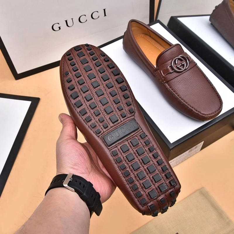 Gxccx Leather Shoes Flexible 166550