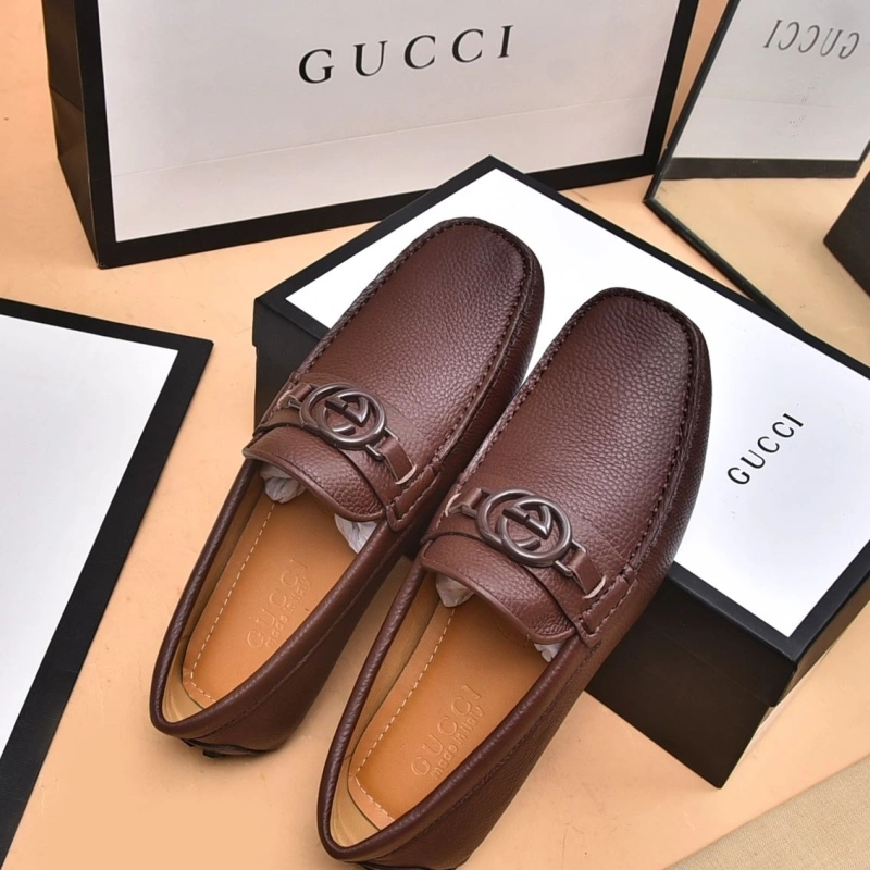 Gxccx Leather Shoes Flexible 166550