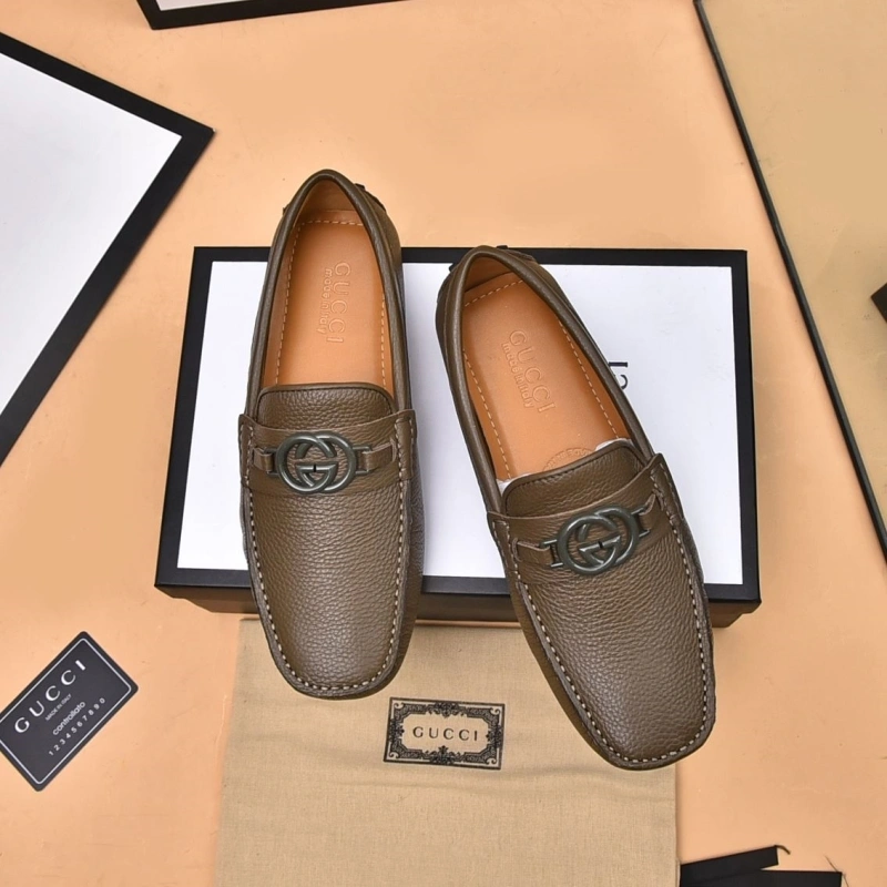 Breathable Gxccx Leather Shoes 166558