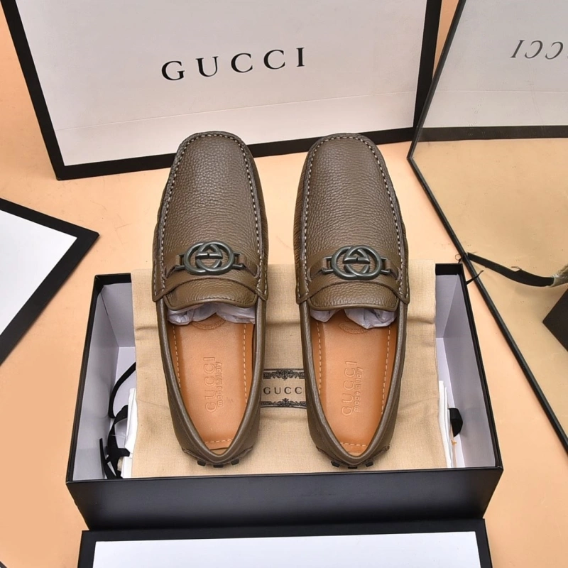 Breathable Gxccx Leather Shoes 166558