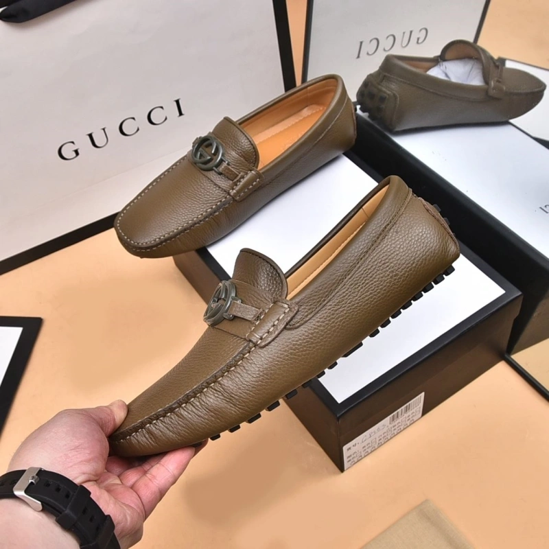Breathable Gxccx Leather Shoes 166558
