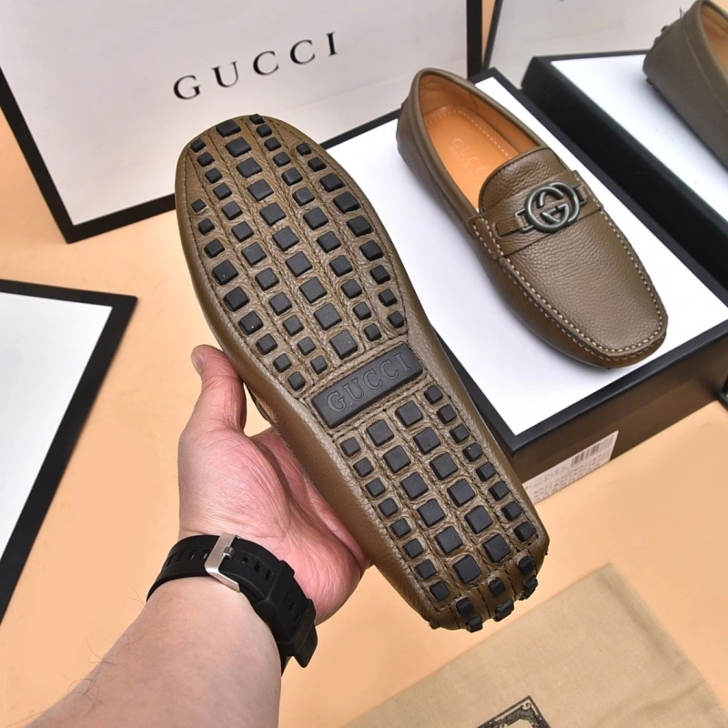 Breathable Gxccx Leather Shoes 166558