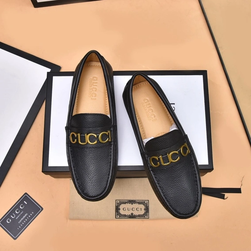 Flexible Gxccx Leather Shoes 155039
