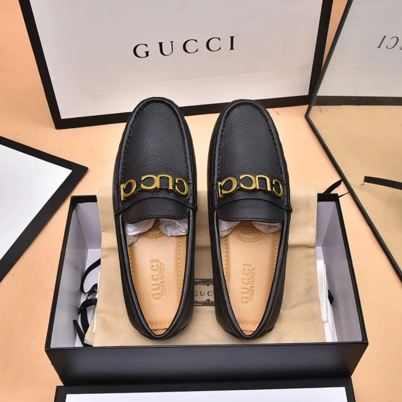Flexible Gxccx Leather Shoes 155039