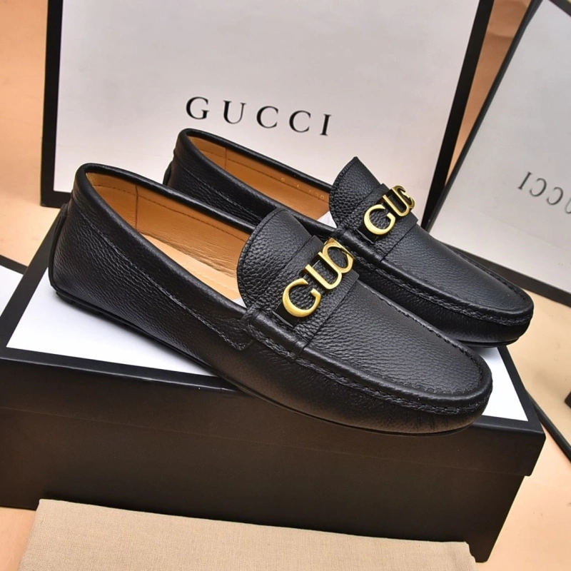 Flexible Gxccx Leather Shoes 155039