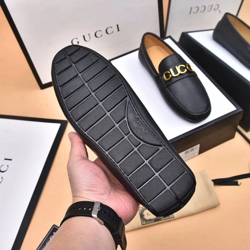 Flexible Gxccx Leather Shoes 155039