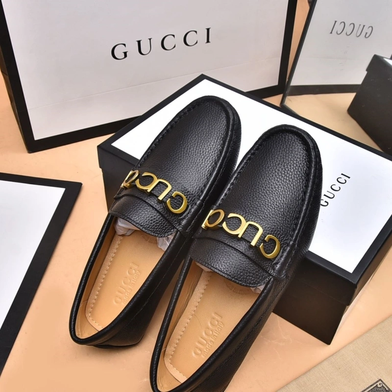 Flexible Gxccx Leather Shoes 155039