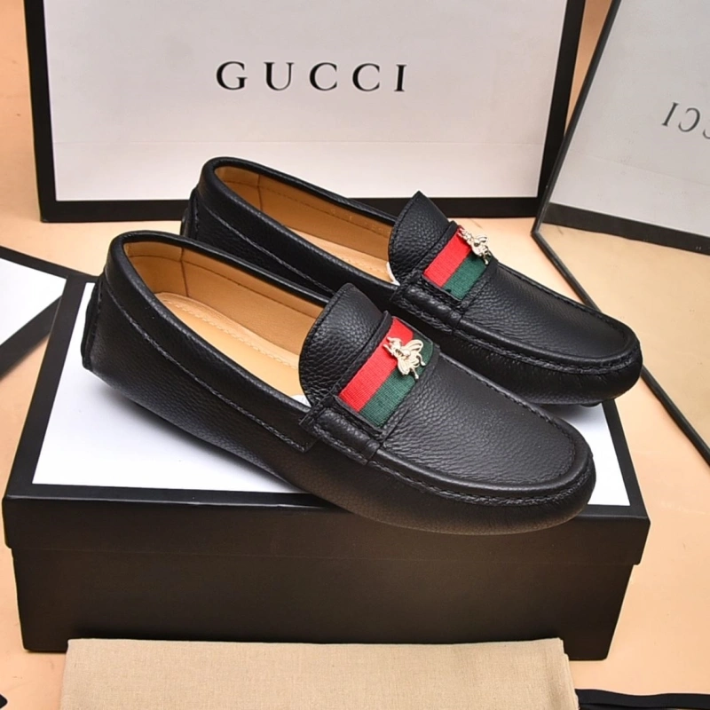 Trendy Gxccx Leather Shoes 166562