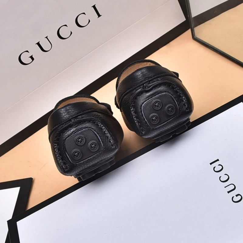 Trendy Gxccx Leather Shoes 166562
