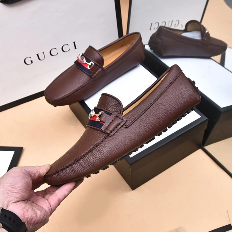 Stylish Gxccx Leather Shoes 166547
