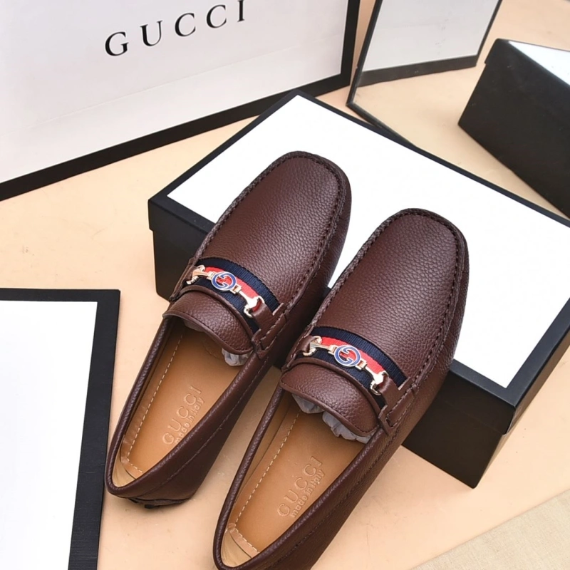 Stylish Gxccx Leather Shoes 166547