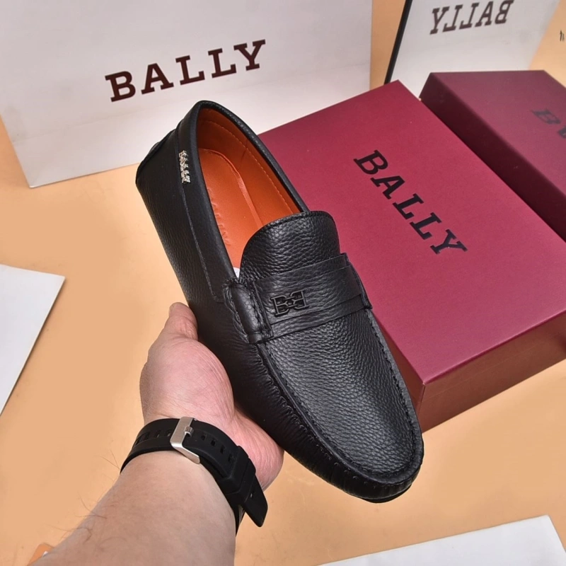 Lightweight Bxrbxrry Leather Shoes 115586