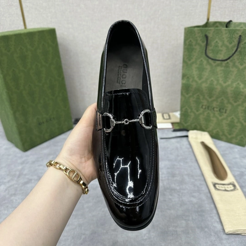 Bold Gxccx Leather Shoes 166551