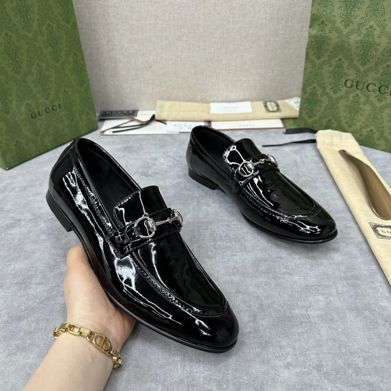 Gxccx Leather Shoes Bright 166535