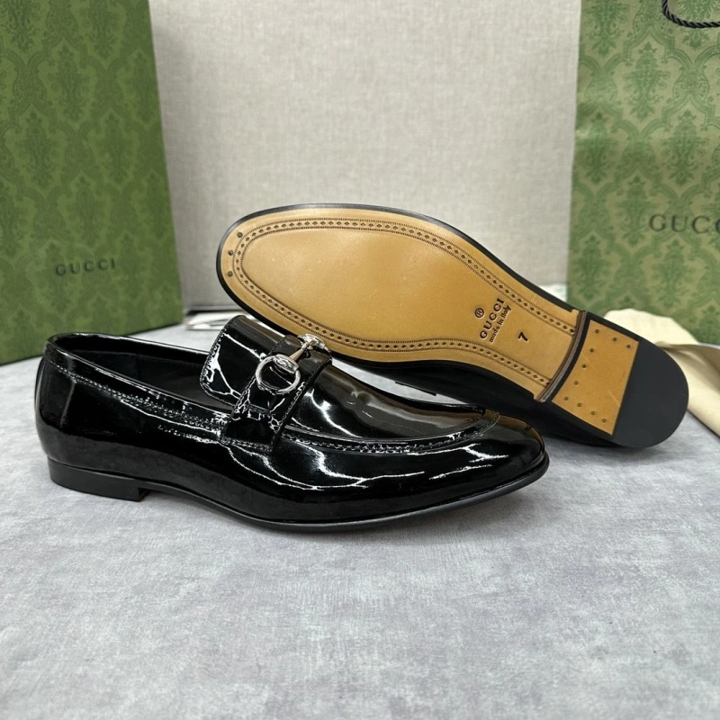 Gxccx Leather Shoes Bright 166535